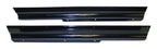 Rocker Panel Guards for 1997-2006 Jeep TJ Wrangler, Black Gloss, w/Hardware RT Off Road