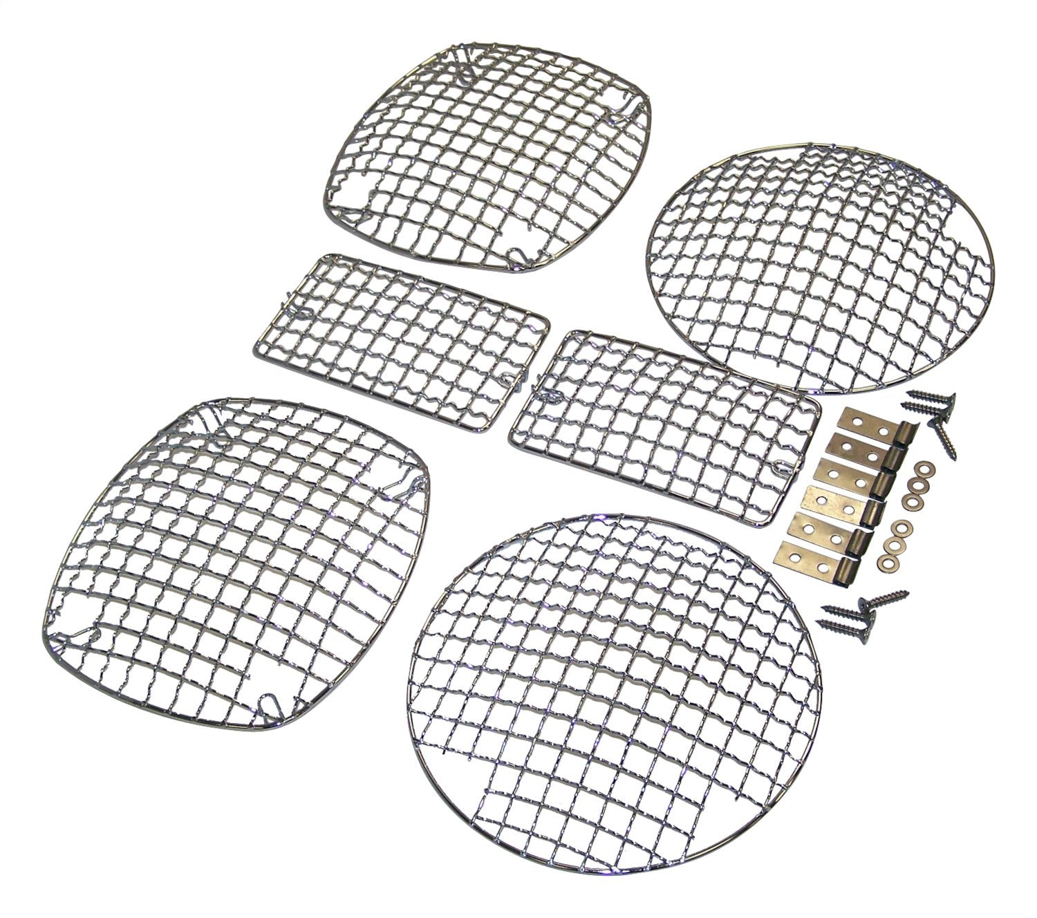 Incl. Headlamp/Tail Lamp/Turn Signal Guards Chrome RT Off Road