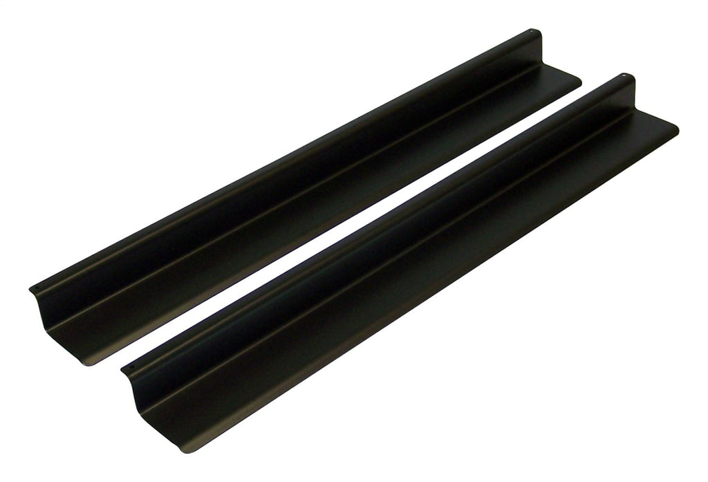 Black Power Coated Entry Guard Set for 2007-2018 Jeep JK Wrangler w/ 2 Doors RT Off Road