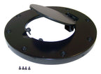 2 or 4 Door Black Non-Locking Fuel Door for Jeep JK Wrangler RT Off Road