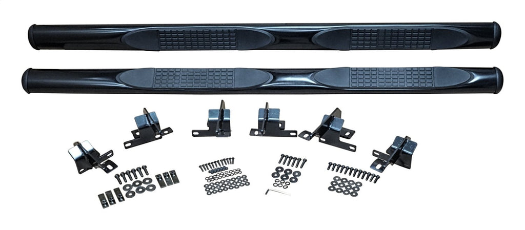 Black Tubular Side Steps for Jeep JK Wranglers w/ 4-Doors RT Off Road