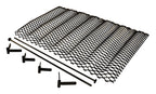 Grille Insert 1997-2006 TJ Wrangler 1 Piece Gloss Black Powder Coat Formed Steel Mounts Behind The OE Grille RT Off Road