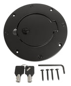 Black Locking Fuel Door for 1997-2006 Jeep TJ Wrangler RT Off Road