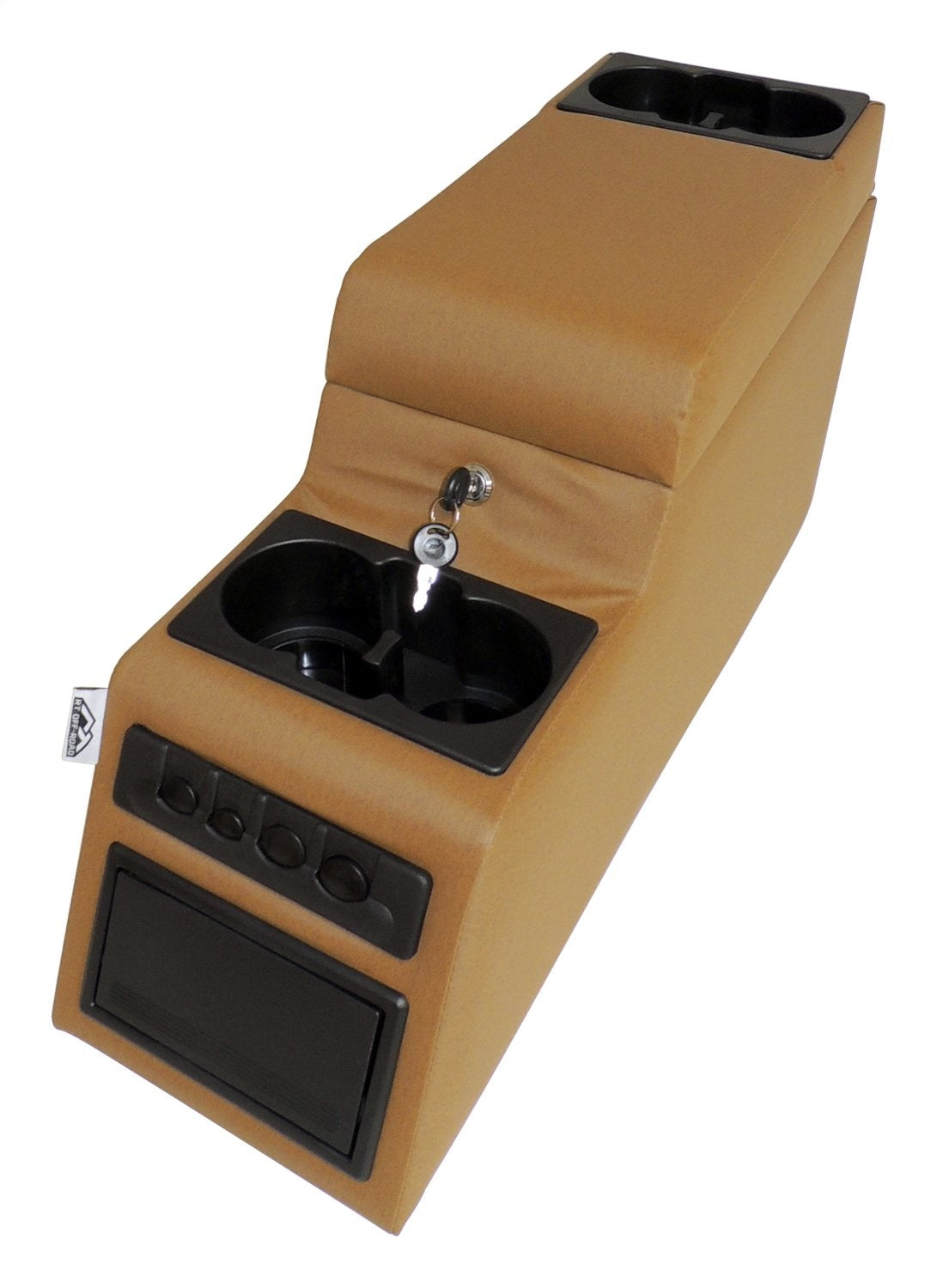 Locking Center Console 1987-1995 YJ Wrangler 4 Cup Holders A Cooler Insert and a Removable Storage Insert Spice RT Off Road