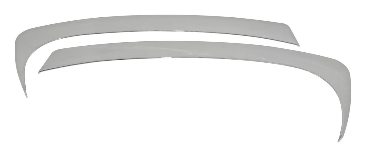 Center Dash Accents for 07-10 Jeep JK Wrangler, Set of 2, Plastic, Chrome Finish RT Off Road