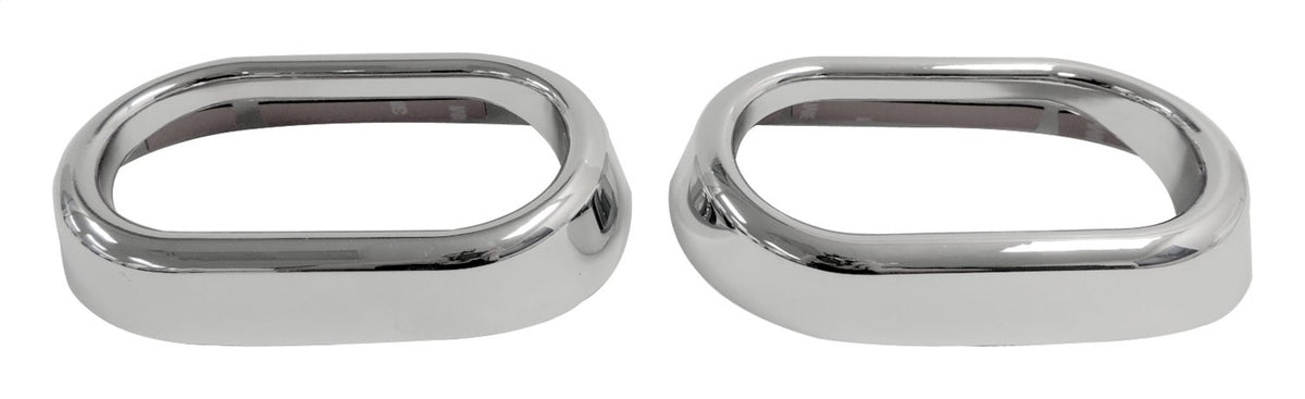 Door Handle Accents for 07-10 Jeep JK Wrangler, Set of 2, Plastic, Chrome Finish RT Off Road