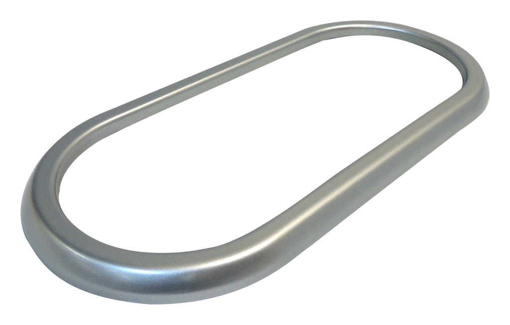 Shifter Bezel Accent for 07-10 Jeep JK w/ Auto Trans., Plastic, Brushed Silver RT Off Road