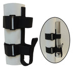 Roll Bar Flashlight Holder Works w/ 3 inch Roll Bars Nylon & Elastic w/ Hook & Loop Straps For D-Cell Flashlights (1) Flashlight Holder RT Off Road
