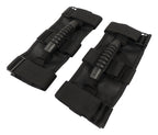 Grab Handle Molded Rubber Grips/Thick Nylon Straps Pair RT Off Road