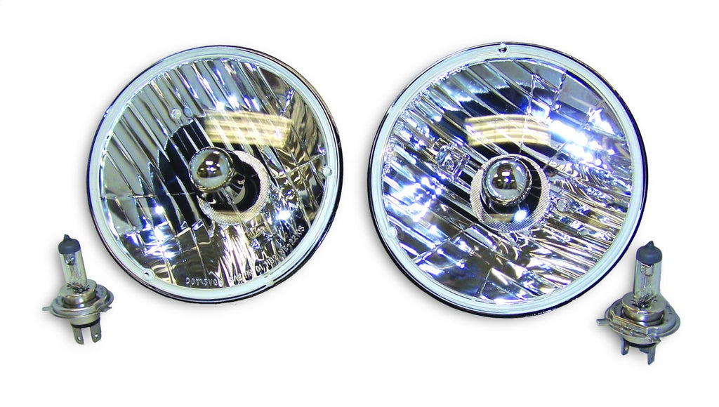 7 inch Round Halogen Light Conversion Kit (Pair) 1969-86 Jeep CJs or TJ Wrangler RT Off Road