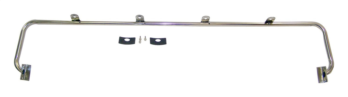 Light Bar, Stainless, w/ 4 Light Tabs RT Off Road