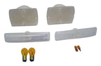Clear Parking & Side Marker Light Kit for 87-93 Jeep YJ Wrangler RT Off Road