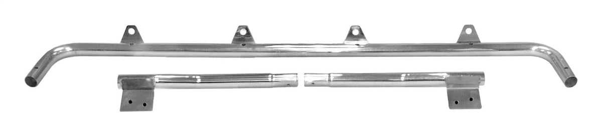 Light Bar 1997-2006 TJ Wrangler Stainless Steel w/4 Light Tabs RT Off Road