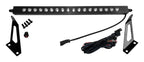 20 inch LED Light Bar With Hood Bracket Kit for 2007-2018 Jeep JK Wrangler RT Off Road