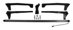 50 inch LED Light Bar With Hood Bracket Kit for 2007-2018 Jeep JK Wrangler RT Off Road