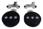 LED Fog Lamp Kit with H16 Connector for 10-18 Jeep JK Wrangler w/ Plastic Bumper RT Off Road