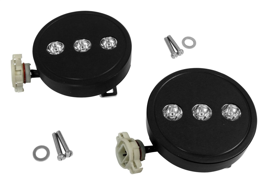 LED Fog Lamp Kit with H16 Connector for 2010-2018 Jeep JK Wrangler RT Off Road