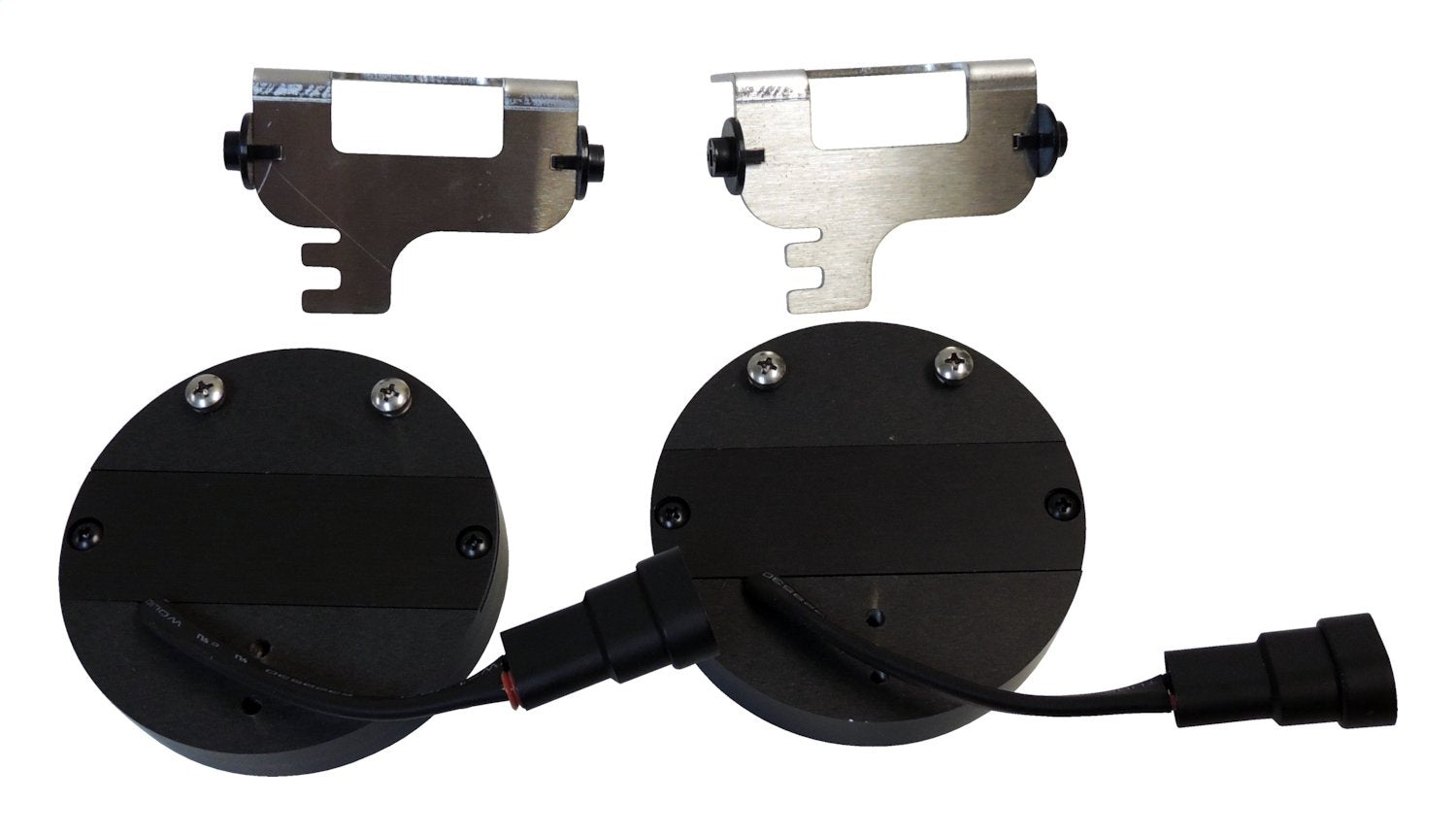 LED Fog Lamp Kit with H10 Connector for 2007-2009 Jeep JK Wrangler Set of 2 RT Off Road
