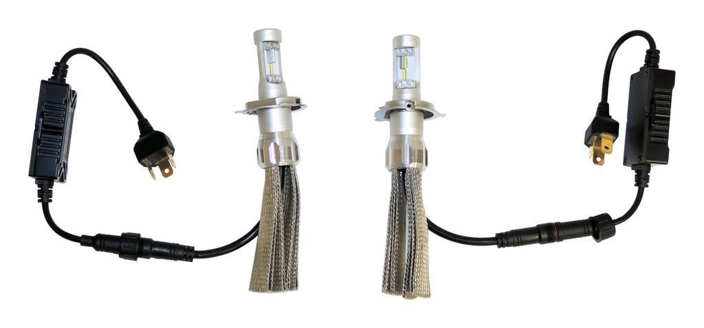 Tail Light Bulb 1997-2006 TJ Wrangler w/Halogen Lamp Conversion H4 Includes 2 Lights Installs In Place of OEM Headlamp Bulbs RT Off Road