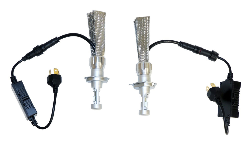 Tail Light Bulb 1997-2006 TJ Wrangler w/Halogen Lamp Conversion H4 Includes 2 Lights Installs In Place of OEM Headlamp Bulbs RT Off Road