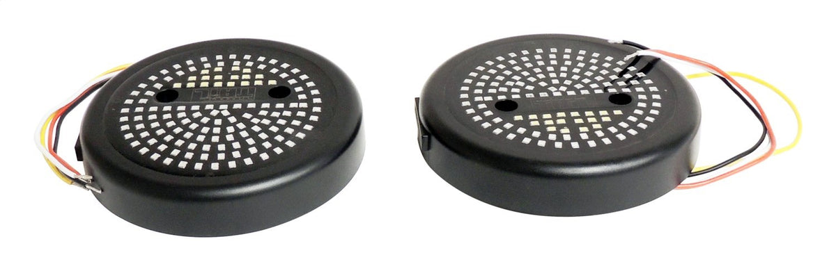 5 inch Round LED Tail Light Kit for Jeep CJ-5, CJ-6, CJ-7, CJ-8 and YJ, TJ Wranglers RT Off Road