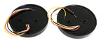 5 inch Round LED Tail Light Kit for Jeep CJ-5, CJ-6, CJ-7, CJ-8 and YJ, TJ Wranglers RT Off Road