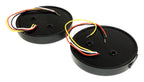 5 inch Round LED Tail Light Kit for Jeep CJ-5, CJ-6, CJ-7, CJ-8 and YJ, TJ Wranglers RT Off Road