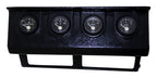 BLACK GAUGE PANEL W/ 4 BLACK-FACED GAUGES & WIRING for 1993-1995 yJ wRANGLER RT Off Road