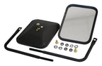 Left & Right Black Textured Trail Mirror Set for 76-18 Jeep CJs, YJ, TJ, JK, JL RT Off Road