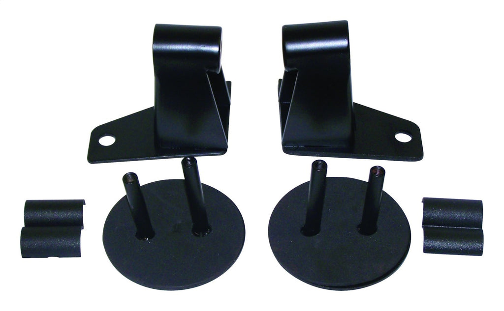 Left & Right Black Mirror Relocation Bracket Set for Jeep 2007-2018 JK Wrangler RT Off Road