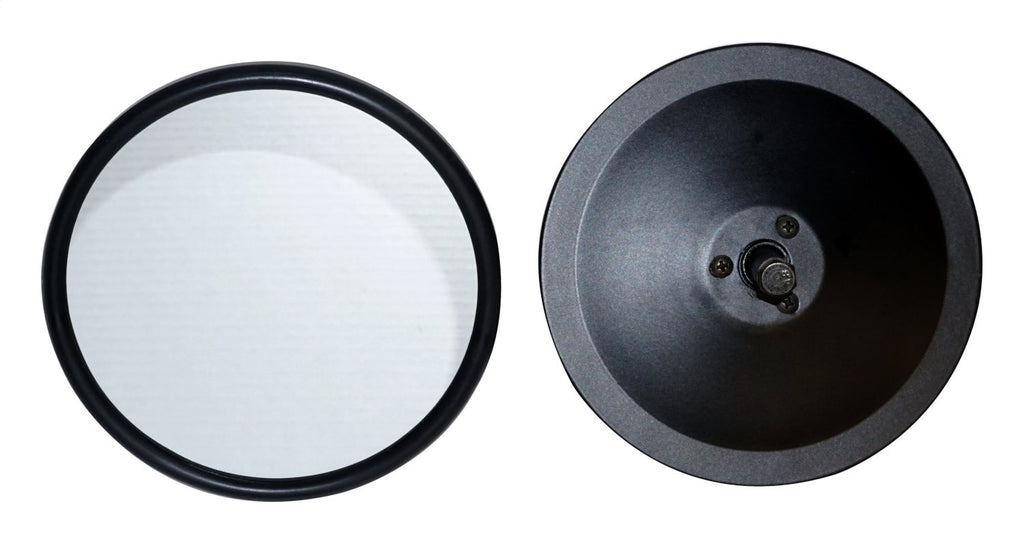 Door Mirror Kit 2007-2018 JK Wrangler Incl. 2 Mirror Brackets/2 6 Inch Round Mirror Heads Hardware Included RT Off Road