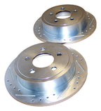Disc Brake Rotor 2003-2007 KJ Liberty Drilled And Slotted RT Off Road