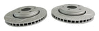 Front High Performance Cross Drilled & Slotted Rotor Set for 07-18 Jeep JK RT Off Road