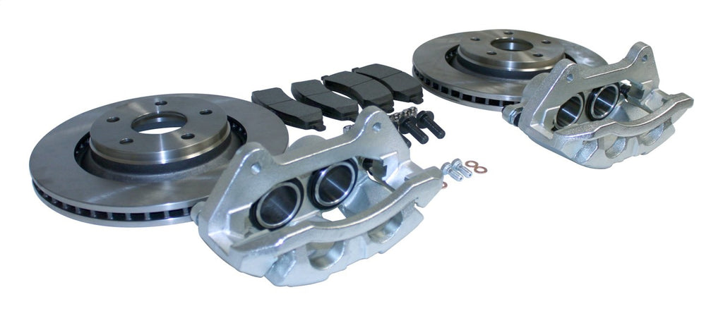 Jeep JK Wrangler Front Big Brake Kit w/ Vented Rotors & Dual Piston Calipers RT Off Road
