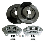 Jeep JK Wrangler Front Big Brake Kit w/ Vented Rotors & Dual Piston Calipers RT Off Road