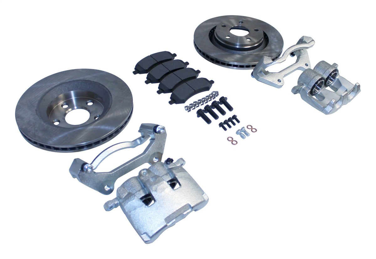 Jeep JK Wrangler Front Big Brake Kit w/ Vented Rotors & Dual Piston Calipers RT Off Road