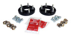 .75 inch Wide Black Wheel Spacer Set for Jeep 15-18 BU Renegade, 14-18 KL Cherokee RT Off Road