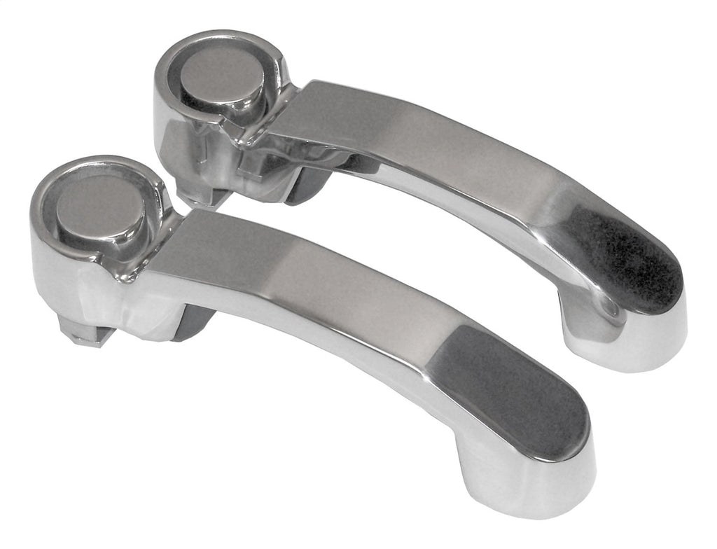 2 Stainless Steel Door Handles for 07-18 Jeep JK Wrangler and KK Liberty RT Off Road