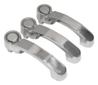 3 Stainless Steel Door Handles for 07-18 Jeep JK Wrangler (2 Doors & Tailgate) RT Off Road