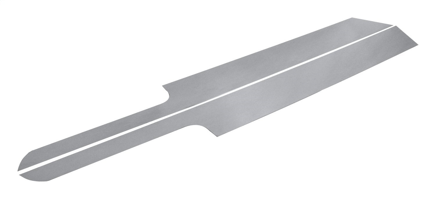 Set of 2 Stainless Steel Rocker Panel Plates for Jeep 87-95 YJ Wrangler RT Off Road
