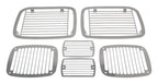 Headlight / Tail Light Guard Set 1987-1995 YJ Wrangler Billet Stainless Steel RT Off Road