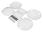 Headlight / Tail Light Guard Set 1997-2006 TJ Wrangler Headlamp/Tail Lamp/Turn Signal Guards Stainless Steel RT Off Road