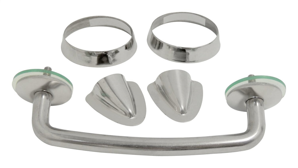 Windshield Tie Down Kit 1997-2006 TJ Wrangler Stainless Steel RT Off Road