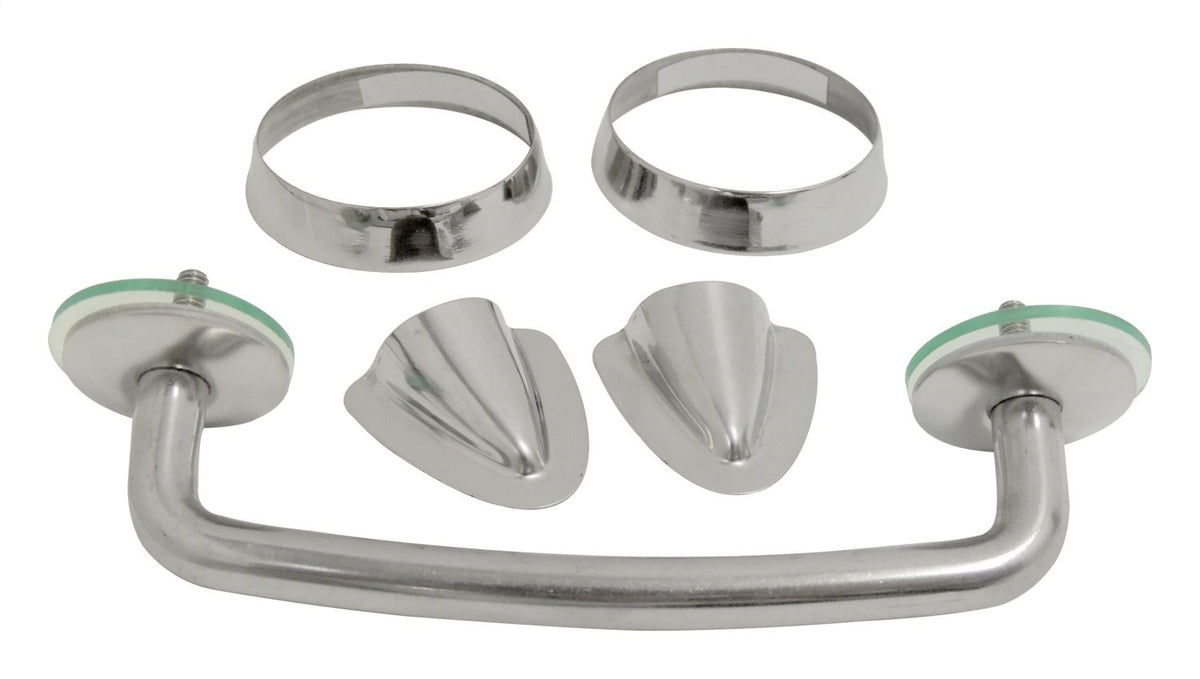 Windshield Tie Down Kit 1997-2006 TJ Wrangler Stainless Steel RT Off Road
