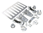 7-Piece Chrome Plastic Grille Inserts Stainless for 2007-201 JK Wrangler Snap-In Pieces RT Off Road