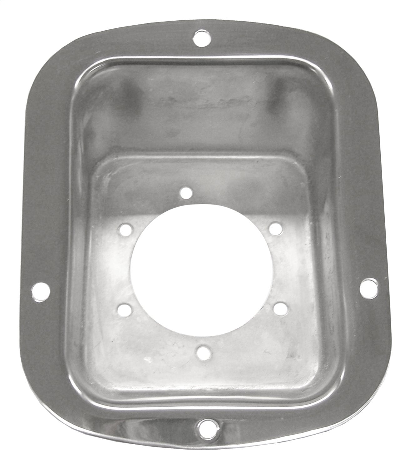 Stainless Steel Fuel Filler Bezel for 78-95 CJ-5, CJ-7, CJ-8, YJ Wrangler RT Off Road