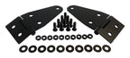 Hood Hinge 1987-1995 YJ Wrangler Incl. 2 Hinges Hardware Matte Black Powder Coated Stainless Steel RT Off Road
