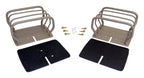 Titanium Finish Euro Tail Lamp Guard Set for 76-86 CJ-7, CJ-8, YJ, TJ Wranglers RT Off Road
