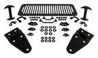 Hood Appearance Set With Vent Cover, Hinge Set, Catch Kit, Windshield Tie Down Kit, Hardware Matte Black Powder Coat Finish Stainless Steel Construction RT Off Road