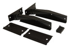 Tailgate Hinge 1997-2006 TJ Wrangler Matte Black Powder Coated 2 Hinges And Hardware RT Off Road